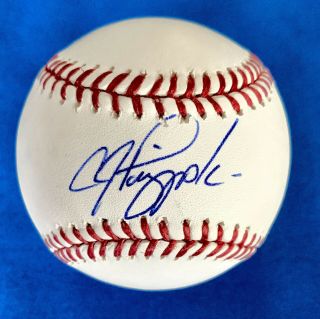 A.  J.  Pierzynski Autographed Signed Oml Rawlings Baseball White Sox