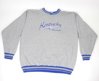 Vintage Kentucky Wildcats Sweater Red Oak Size Large