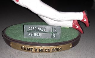 Jim Edmonds 2005 St Louis Cardinals Limited Edition Figurine SGA The Catch NLCS 2
