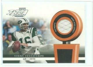 2002 Playoff Piece Of The Game Materials 1st Down 56 Vinny Testaverde (re 59383