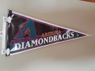 Arizona Diamondbacks Mlb Vintage Felt Pennant With Holder