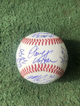 2019 Arkansas Razorbacks Team Signed Baseball College World Series Autograph