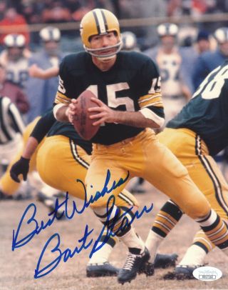 Bart Starr Signed 8x10 Photo Picture Green Bay Packers Alabama Crimson Tide Jsa