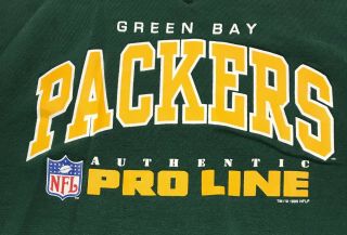 Vintage 1995 Green Bay Packers Pro Line Russell USA Crewneck Sweatshirt Mens XL 2