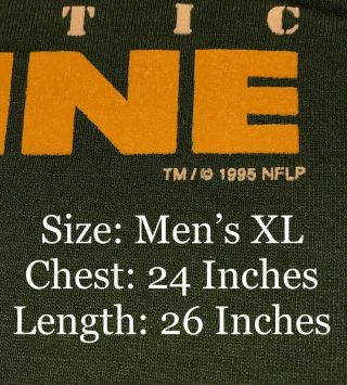 Vintage 1995 Green Bay Packers Pro Line Russell USA Crewneck Sweatshirt Mens XL 5