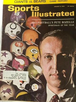 Jan 6 1964 Sports Illustrated Pro Football Championship Game Colts Vs Browns Nfl