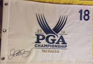 Rory Mcilroy Signed Autographed 2014 Pga Championship Flag Authentic Pga Us Open