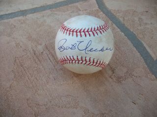 Bob Uecker Signed Game Official Major League Baseball Jsa
