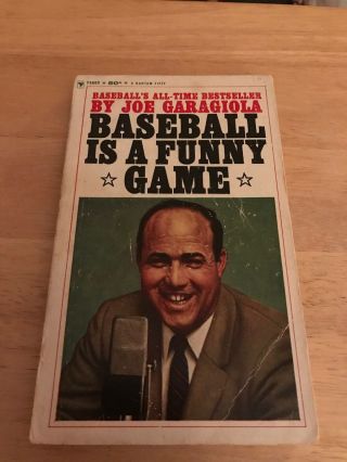 Baseball Is A Funny Game 1965 Paperback By Joe Garagiola