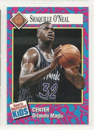 1993 Sports Illustrated For Kids Card - Rookie - 131 - Shaquille O 
