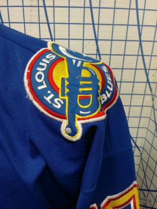 VINTAGE ST.  LOUIS BLUES BRENDAN SHANAHAN NHL JERSEY STARTER Mens XL View details 4