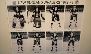 1972 - 73 England Whalers Wha Photos 8x10 Ley Green Webster French Selwood