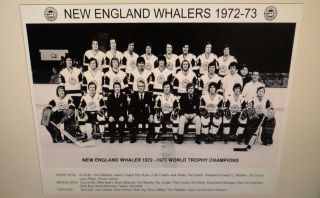 1972 - 73 England Whalers WHA photos 8x10 Ley Green Webster French Selwood 4