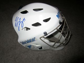 Jake Allen & Brian Elliott St.  Louis Blues Signed Autographed Goalie Mask W/