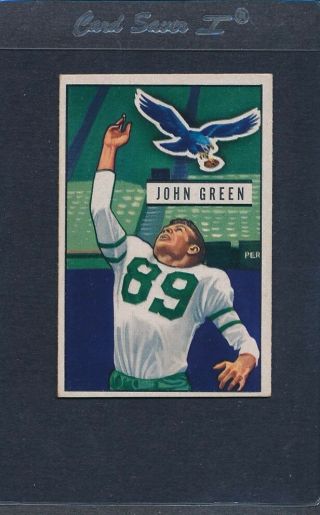 1951 Bowman 083 John Green Eagles Ex 229
