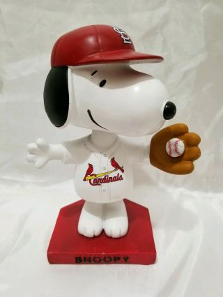 St Louis Cardinals Snoopy Peanuts Bobblehead Theme Night Busch