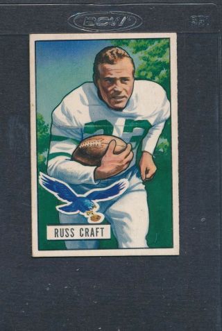 1951 Bowman 047 Russ Craft Eagles Ex 588