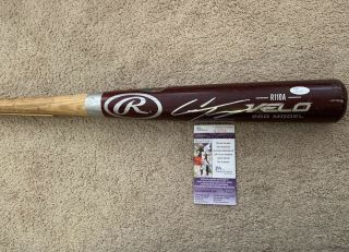 York Yankees Gleyber Torres Autographed Game Rawlings Bat With Jsa
