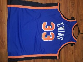 Mitchell & Ness 1996 - 97 Patrick Ewing York Knicks Road Jersey 3xl good cond 2