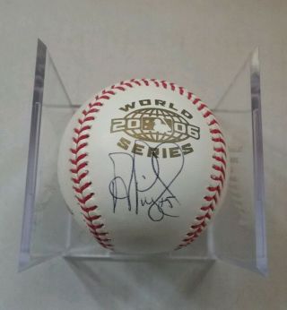 Albert Pujols - 2006 World Series - Romlb Baseball Autograph - Gai Smic -