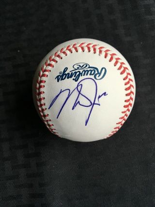 Mike Trout Anaheim Angels Signed Autographed Romlb Hof Baseball