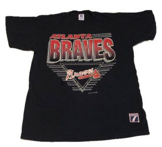 Atlanta Braves World Series Vintage Shirt 1991 Logo 7