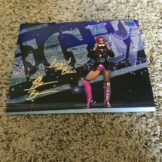 Sasha Banks Signed Autographed 8x10 Photo Wwe Rare Legit Boss Entrance B