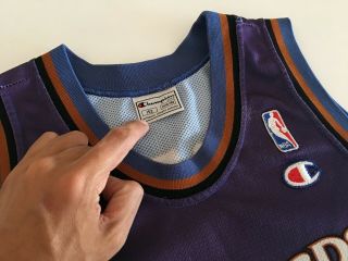 Michael Jordan Wizards NBA 2001/02 Vintage Basketball Shirt YL Champion Jersey 5