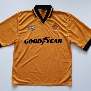 Wolverhampton Wanderers 1995 1996 Football Home Shirt Nutmeg Size Xl Wolves Epl