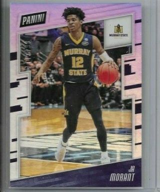 Ja Morant 2019 Panini National Silver Pack Promo Rookie Rc 177/299 Nuggets