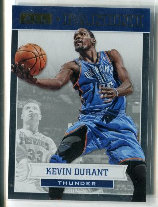 2012 - 13 Panini Basketball Kevin Durant All Panini Gold Parallel 2 2/25 Sp Rare