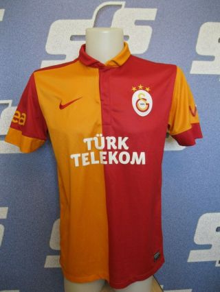 As Galatasaray As 2012/2013 Home Sz M Nike Football Shirt Soccer Jersey Maillot