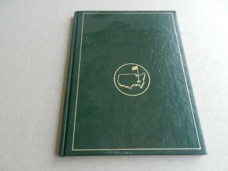 Official Augusta National Masters Annual Book 1996 Faldo Wins,  Norman Falters