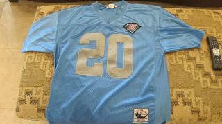Barry Sanders Detroit Lions 1994 Throwback Jersey Size 50