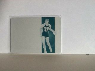 2015 - 16 National Treasures Clutch Factor Bill Laimbeer Printing Plate 1/1