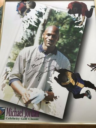 Michael Jordan Autographed Photo