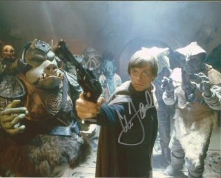 Star Wars Mark Hamill Signed 8x10 Jedi Master Luke Skywalker Empire Strikes Back