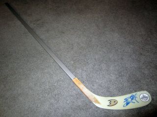 Ryan Getzlaf Anaheim Ducks Stanley Cup 07 Autographed Signed Hockey Stick W/coa