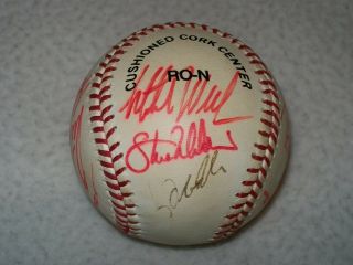 1989 Chicago Cubs Team Autographed Nl Ball Maddux Grace Girardi Mitch 12 Autos