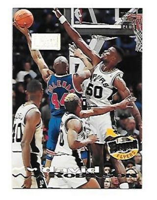 David Robinson 1993 - 94 Topps Stadium Club 1st Day Issue 356 Frequent Flyers