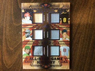 2019 Leaf In The Game - Sports All Star History 1972 Bench/gibson/ Carew