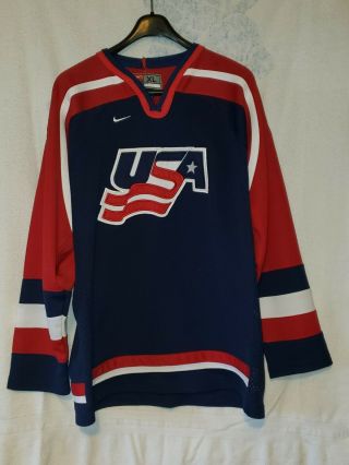 Nike Team Usa Hockey Jersey Sz.  Xl