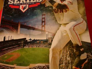 2012 Official Major League Baseball World Series Program Detroit v Giants: Posey 5