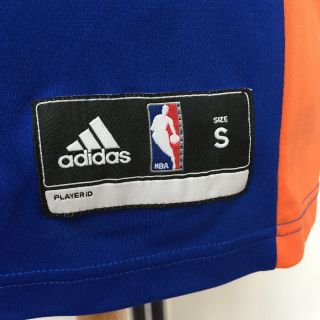 YORK KNICKS Carmelo Anthony 7 NBA JERSEY Blue ADIDAS Logo MEN ' S SMALL 3