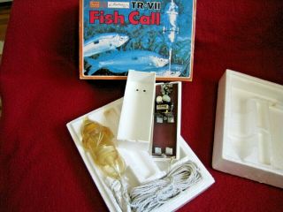 Rare 1950 ' s TED WILLIAMS Sears Fish Call Transmitter w/ Box. 4