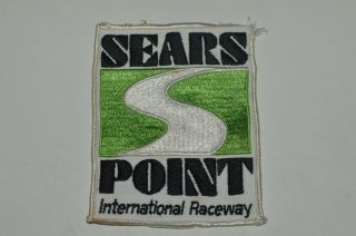 Vintage 2001 Sears Point International Raceway Embroidered Patch