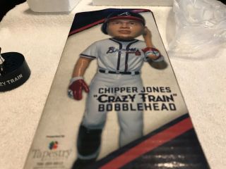 Chipper Jones Crazy Train Atlanta Braves Bobble Bobblehead 6