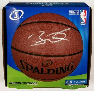 Dwayne Wade Signed Spalding Nba Basketball W/ Jsa Cert Miami Heat