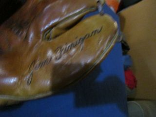 Vintage Sonnett 77 1950 ' s Jim Finigan Baseball Glove MLB 3