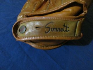 Vintage Sonnett 77 1950 ' s Jim Finigan Baseball Glove MLB 6